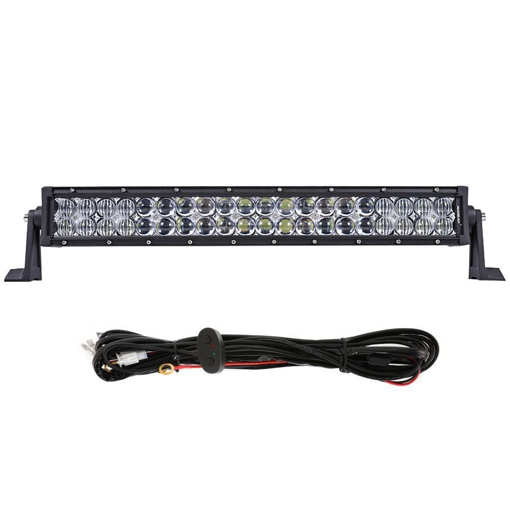 22 Inch 5d Series Straight Curved Combo Beam Double Row Led Light Bar 